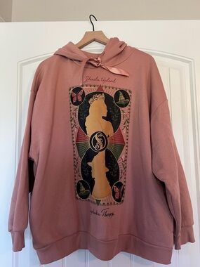 WICKED Dames Hoodie Elphaba En Glinda Damestruitjes Glitter Dameskleding Zwart 140 3007596178